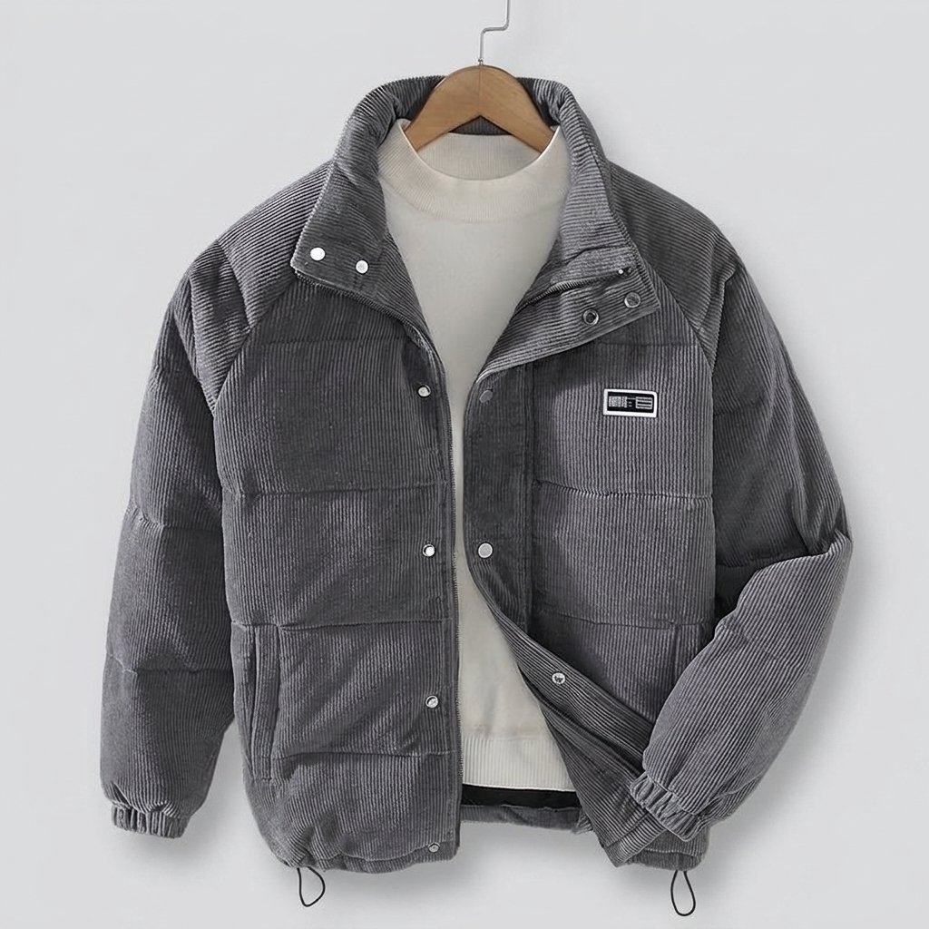 Corduroy Jacket Classic Button Front