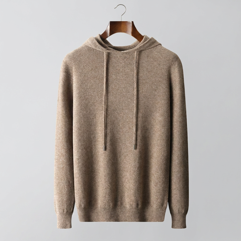 Hooded Jumper Soft Knit Relaxed
