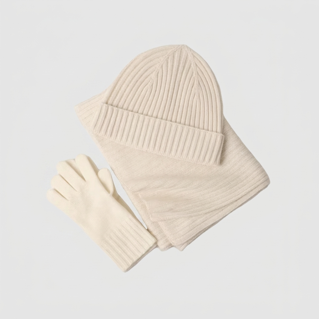 Knit Accessories Set Winter