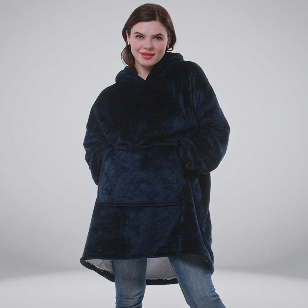 Blanket Hoodie Oversized Sherpa