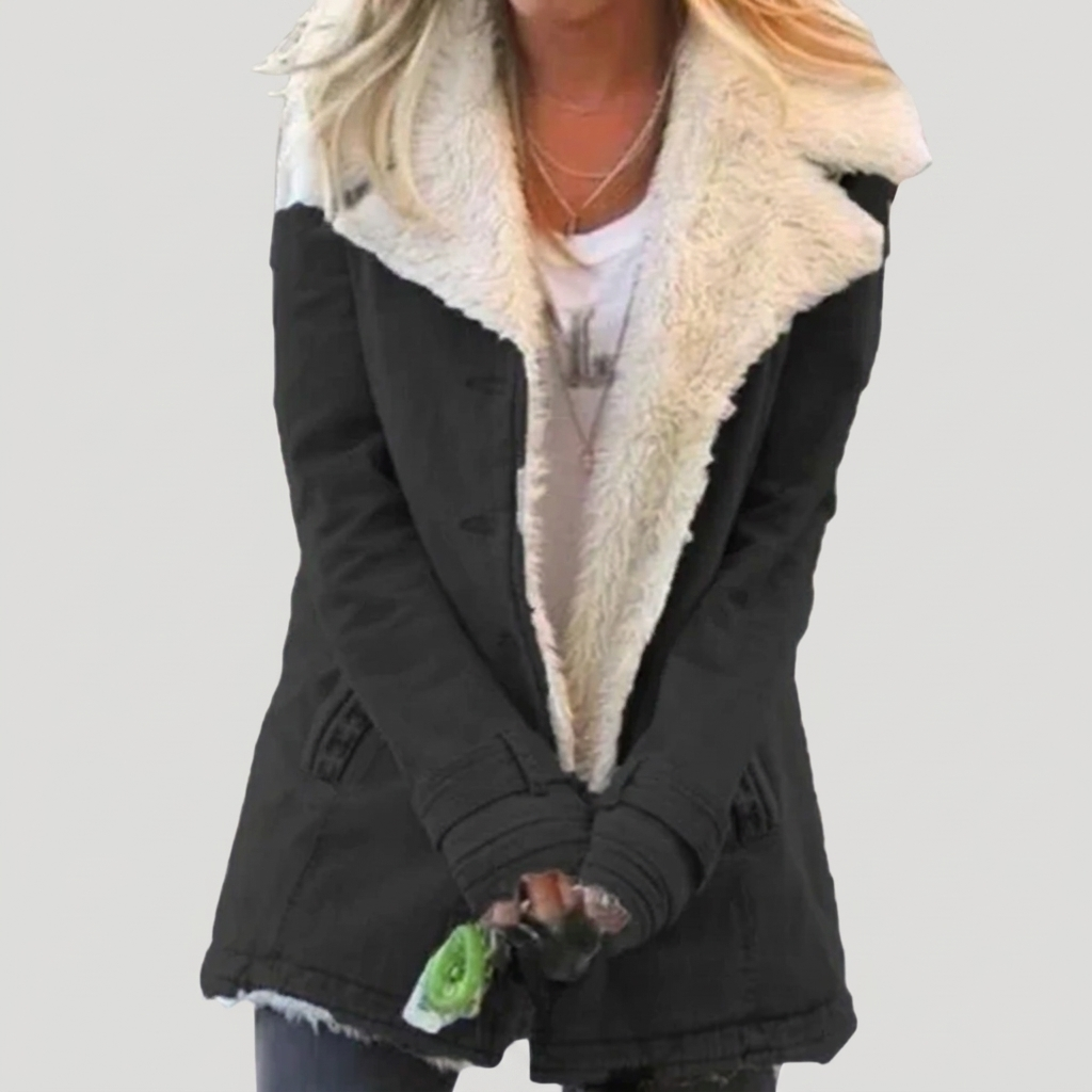 Quilted Thermal Jacket - Hooded Belted Waist