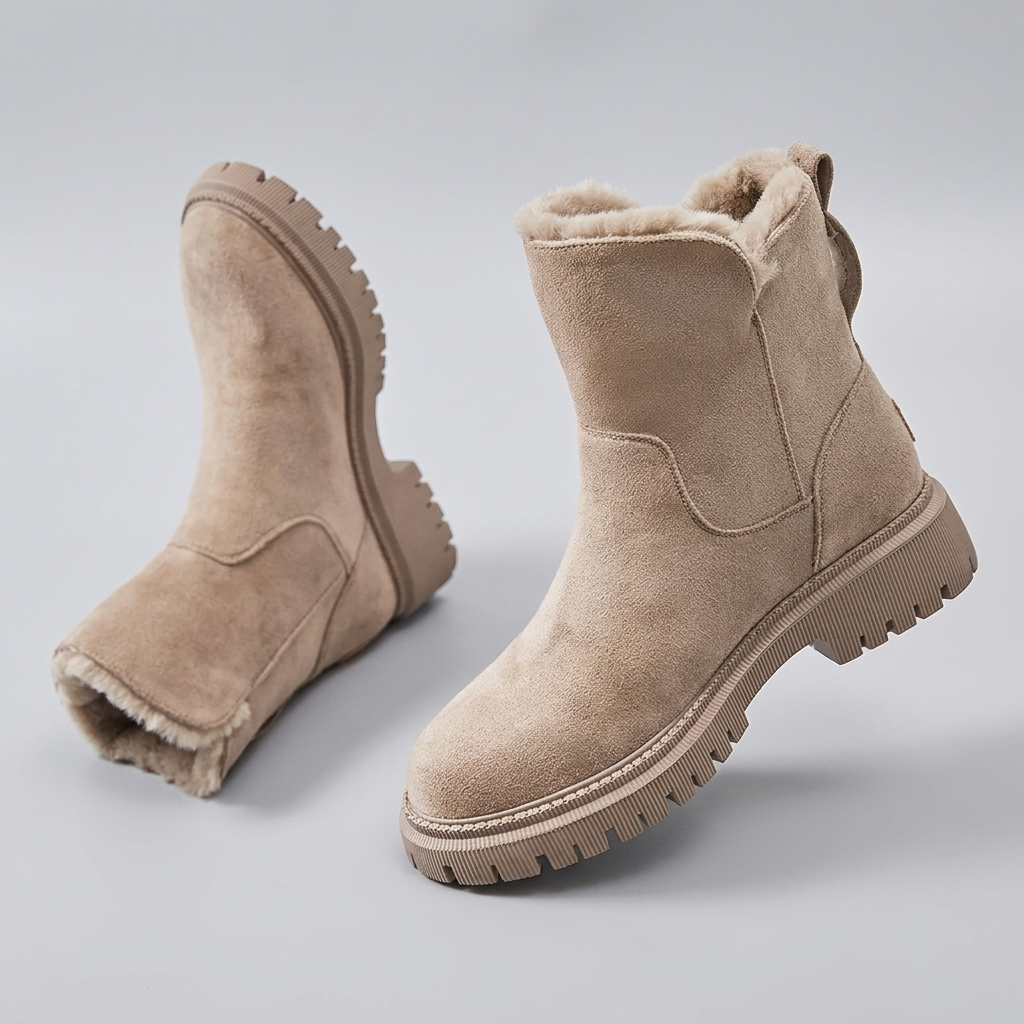 Winter Ankle Boots - Breathable Non-Slip Sole