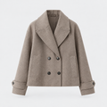 Double-Breasted Trench Jacket Tailored Collar