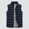 Quilted Gilet Insulated Zip Front Pockets