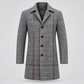 Single Breasted Coat Windproof Autumn Winter