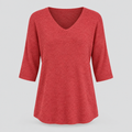 Minimalist Knit Jumper V Neck Breathable