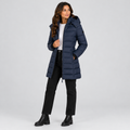 Quilted Puffer Jacket Hooded Everyday
