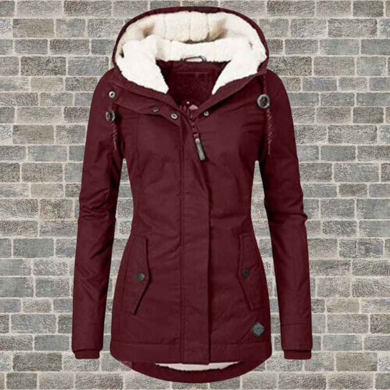 Hooded Winter Coat Water-Resistant