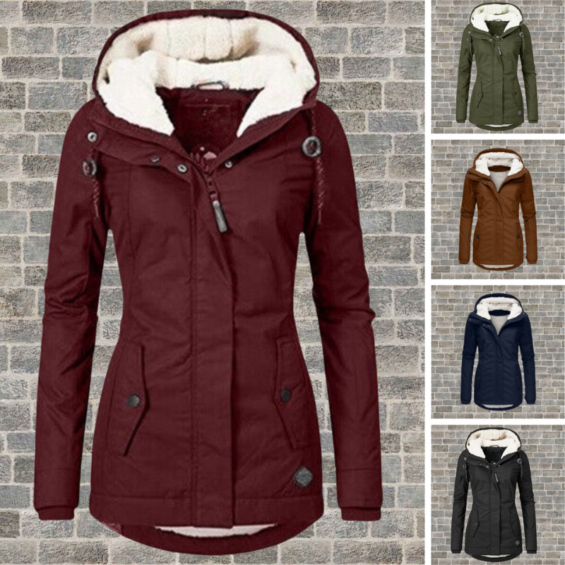 Hooded Winter Coat Water-Resistant