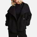 Short Double-Breasted Coat – Classic Fit (Women)