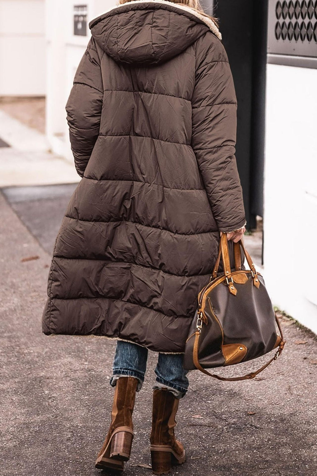 Reversible Coat Double Sided Long Design