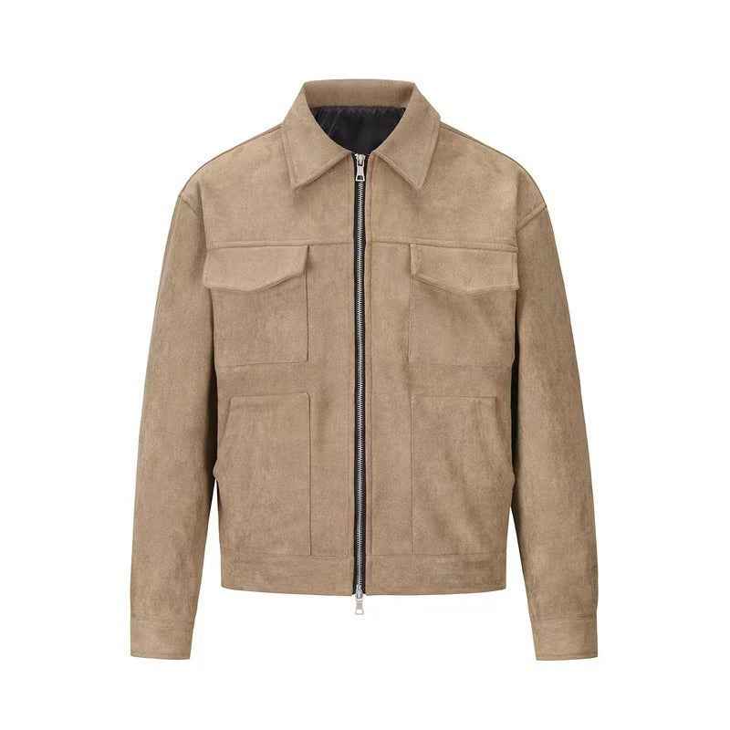 Bomber Jacket Classic Ribbed Trim