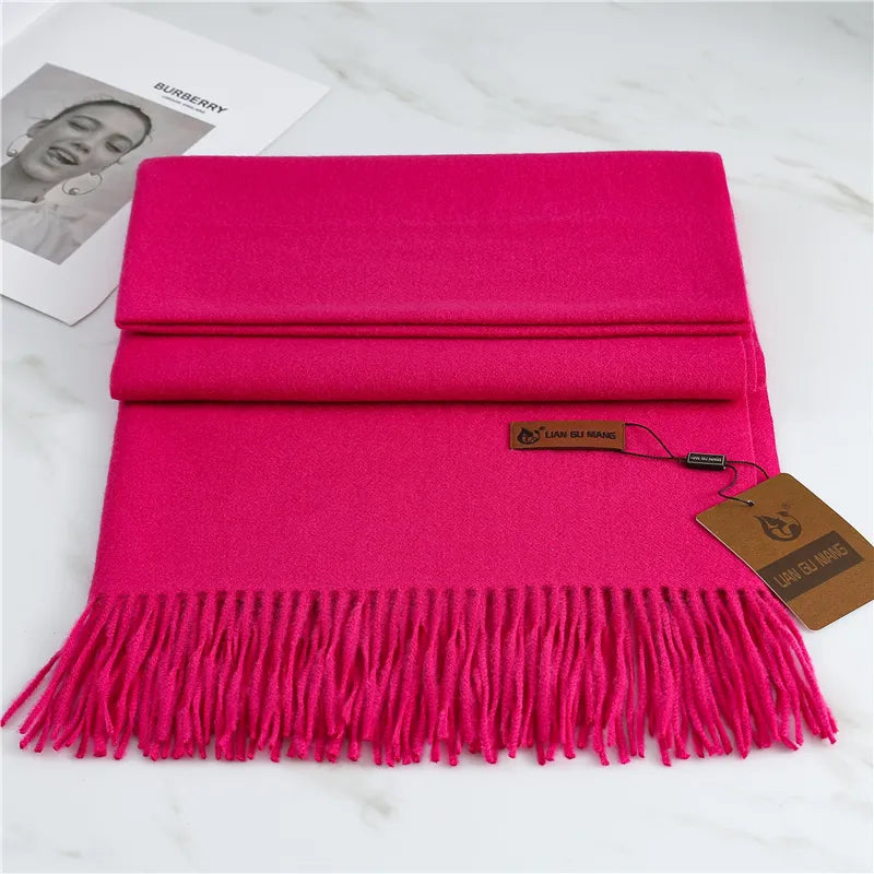 Scarf Soft Knit Long Winter Wrap