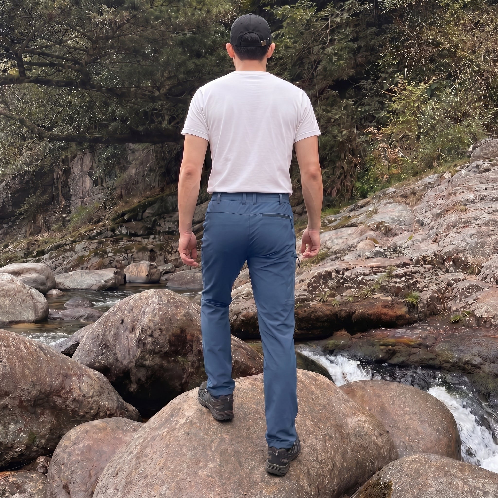 Hiking Trousers Ripstop Six Pocket Quick Dry