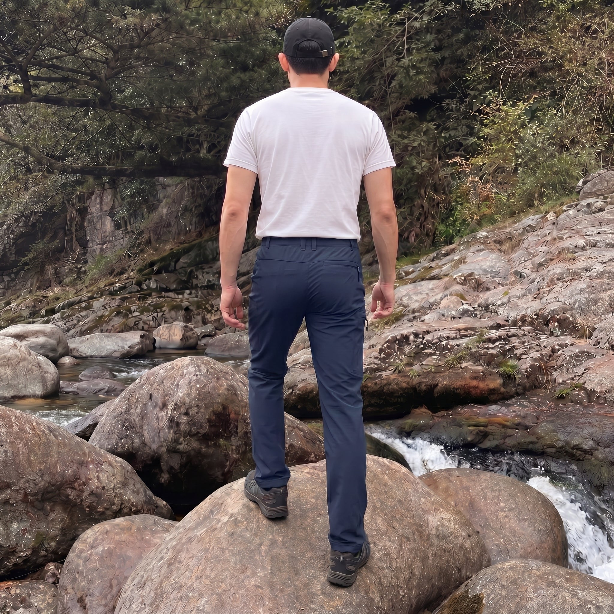 Hiking Trousers Ripstop Six Pocket Quick Dry