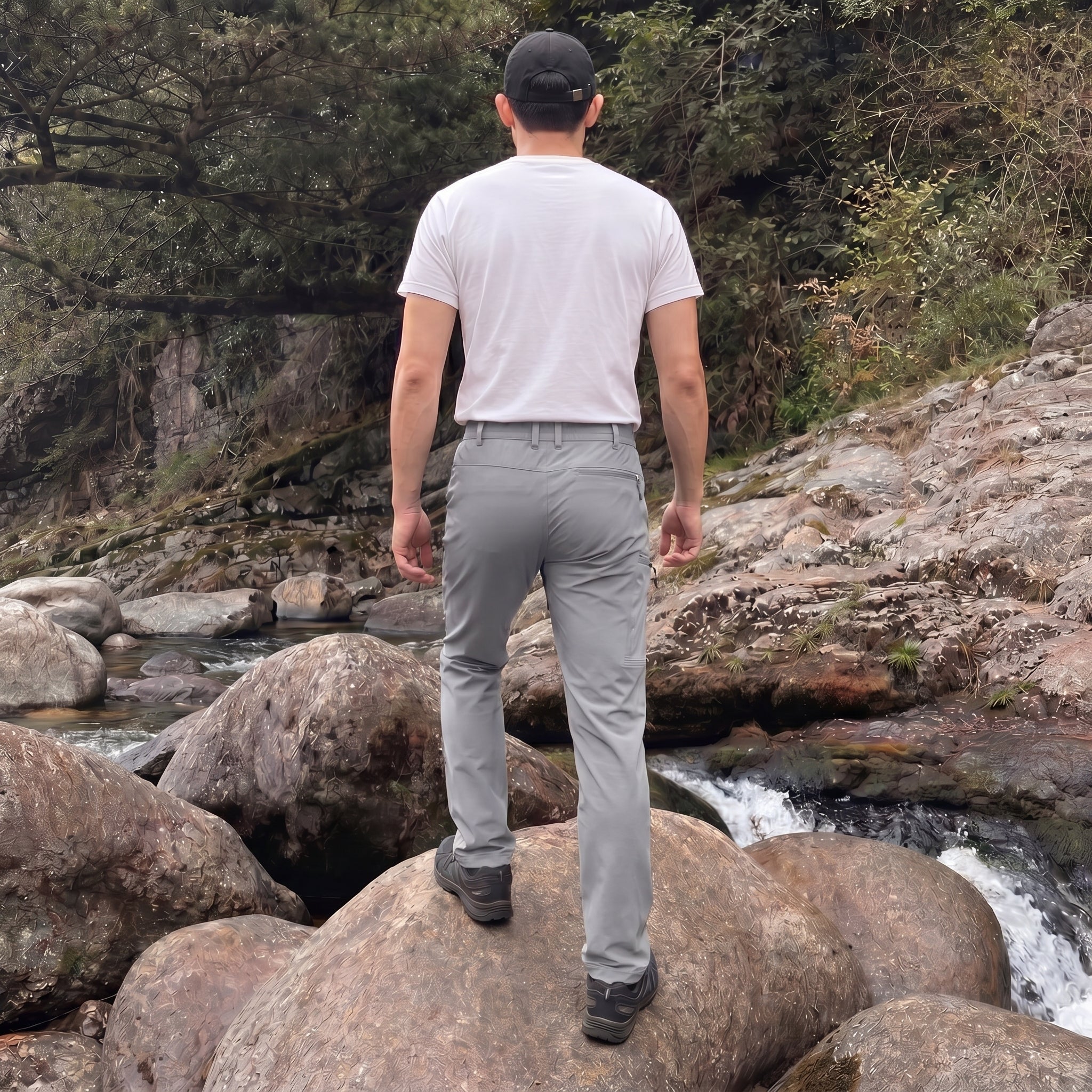 Hiking Trousers Ripstop Six Pocket Quick Dry