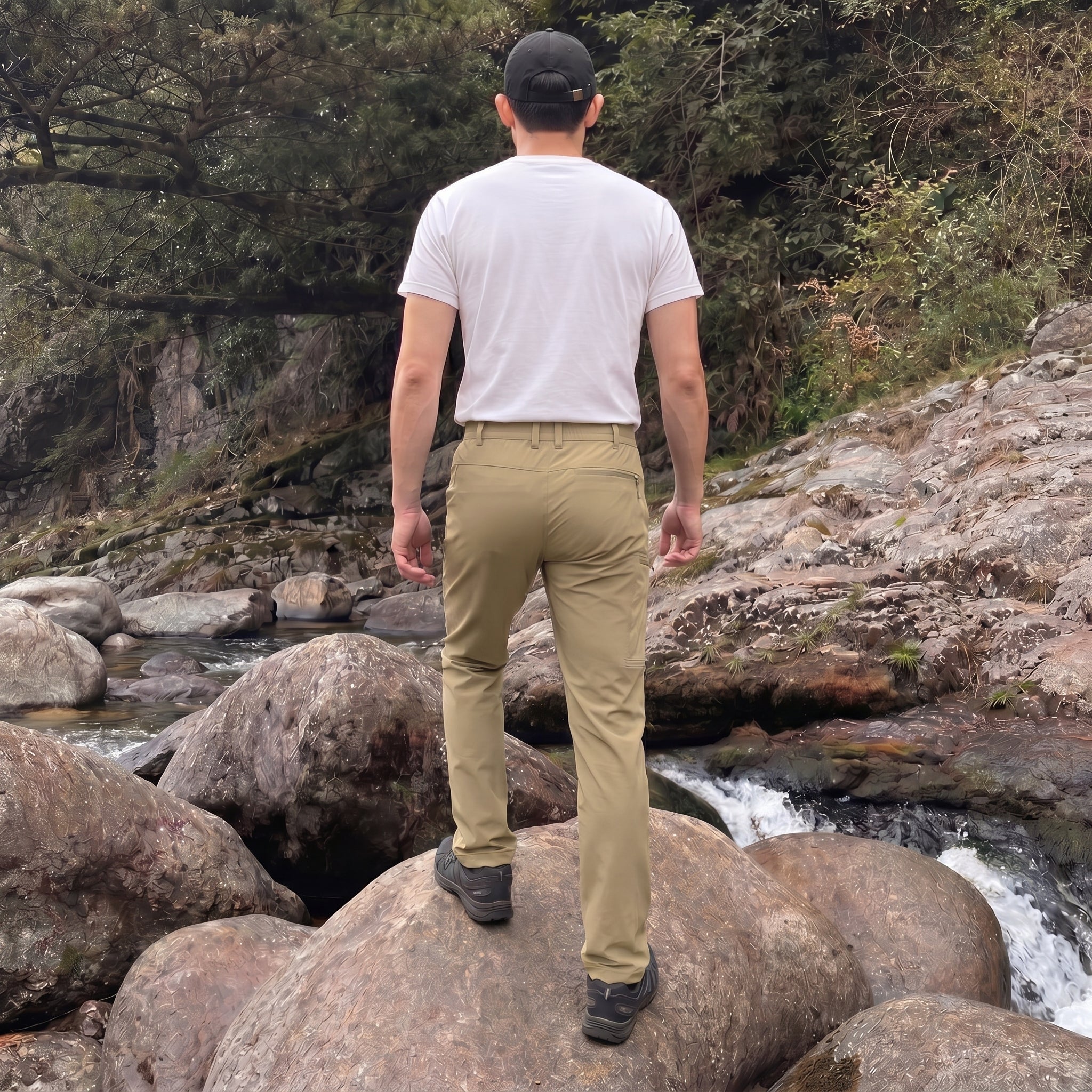 Hiking Trousers Ripstop Six Pocket Quick Dry