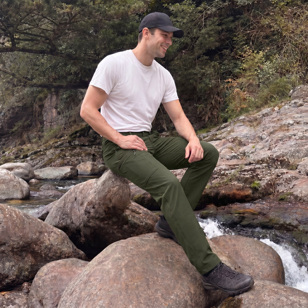 Hiking Trousers Ripstop Six Pocket Quick Dry
