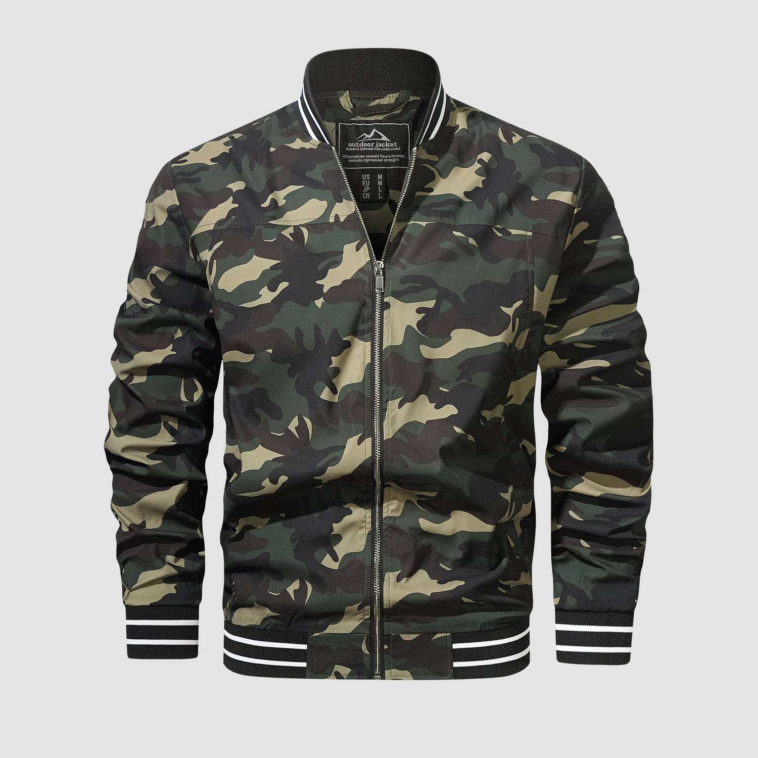 Lightweight Bomber Jacket Casual