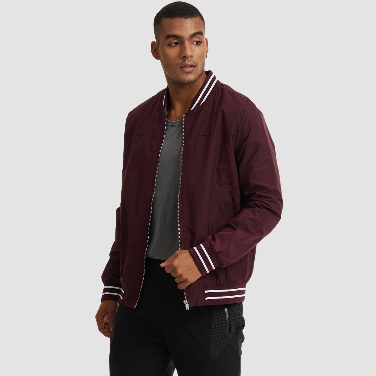 Lightweight Bomber Jacket Casual