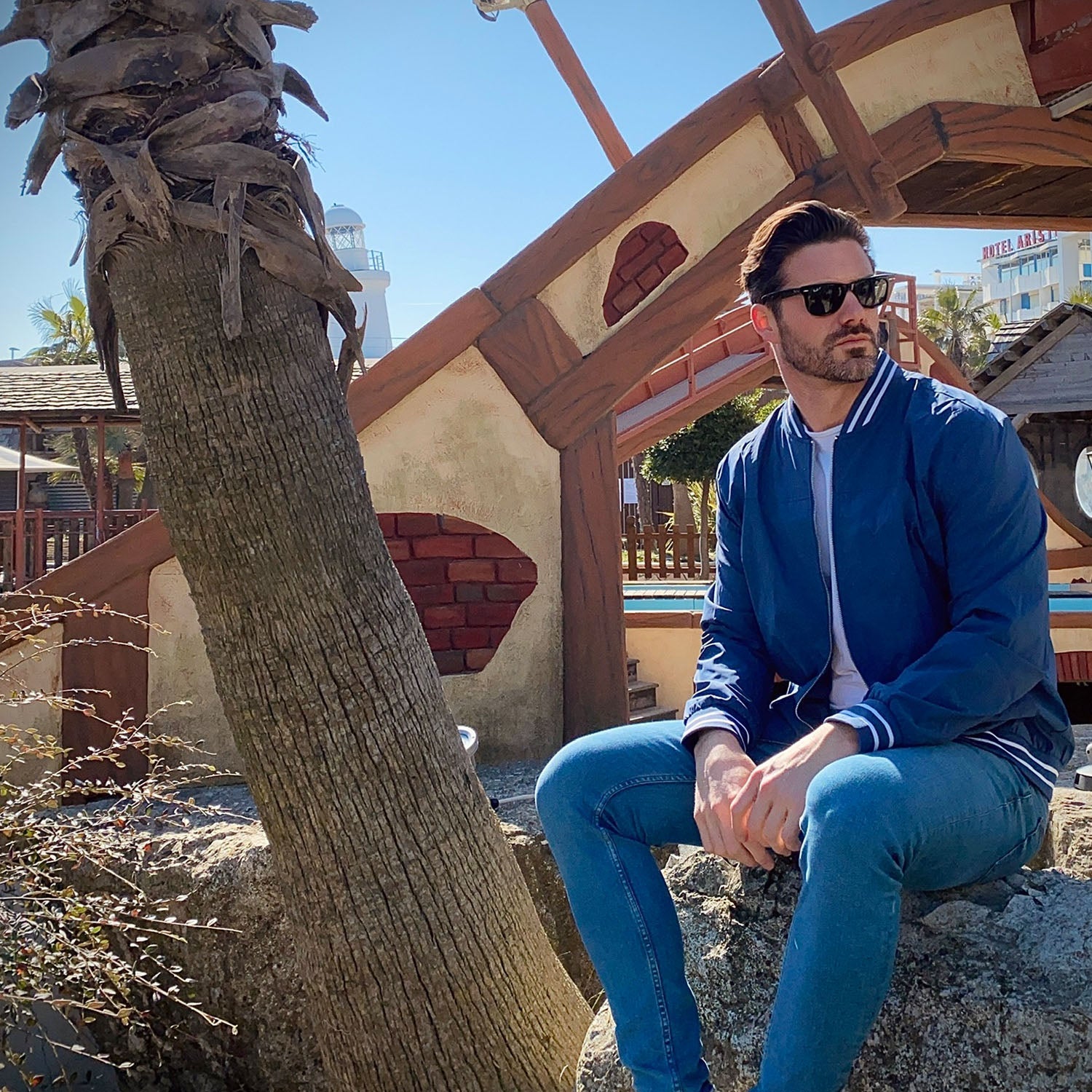 Lightweight Bomber Jacket Casual