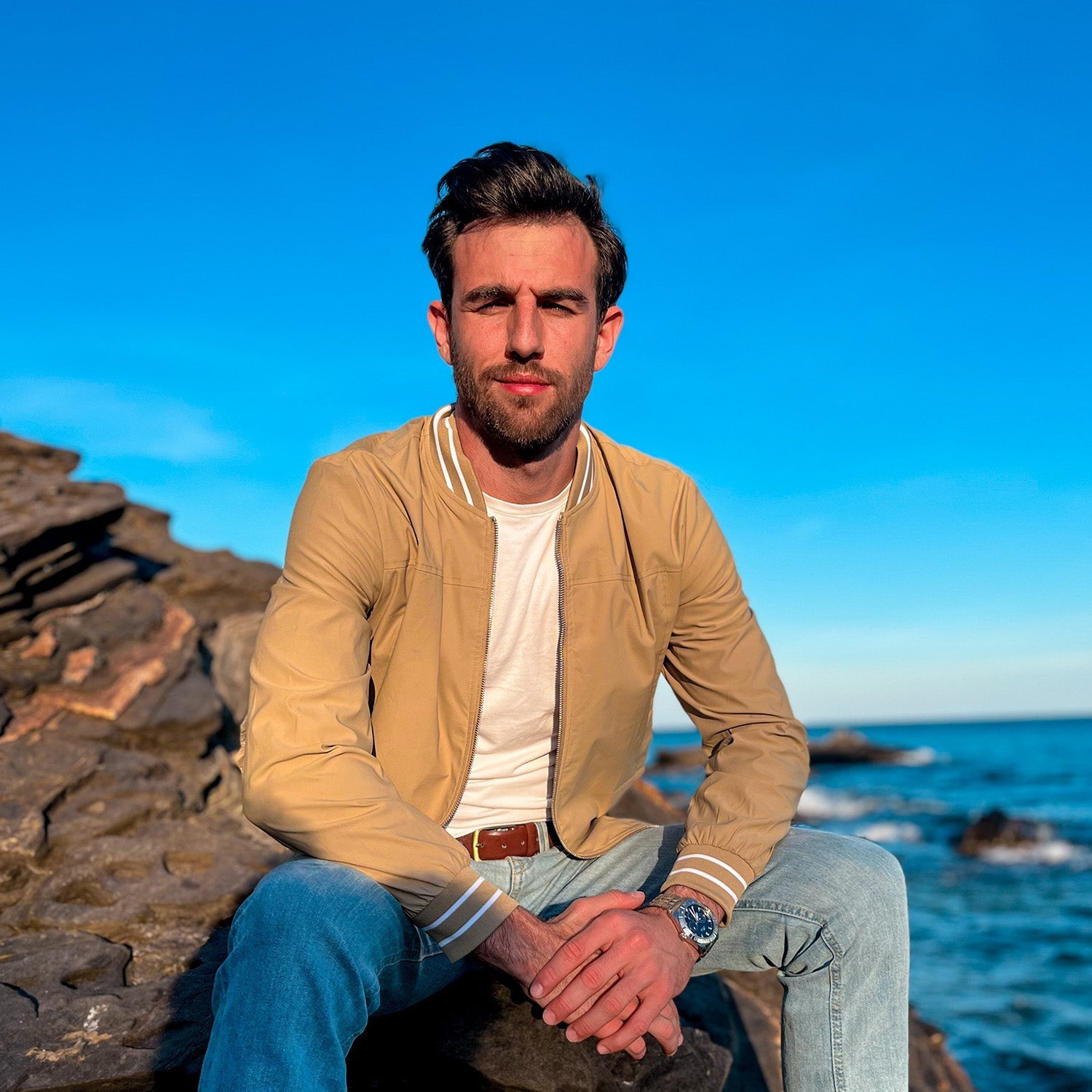 Lightweight Bomber Jacket Casual