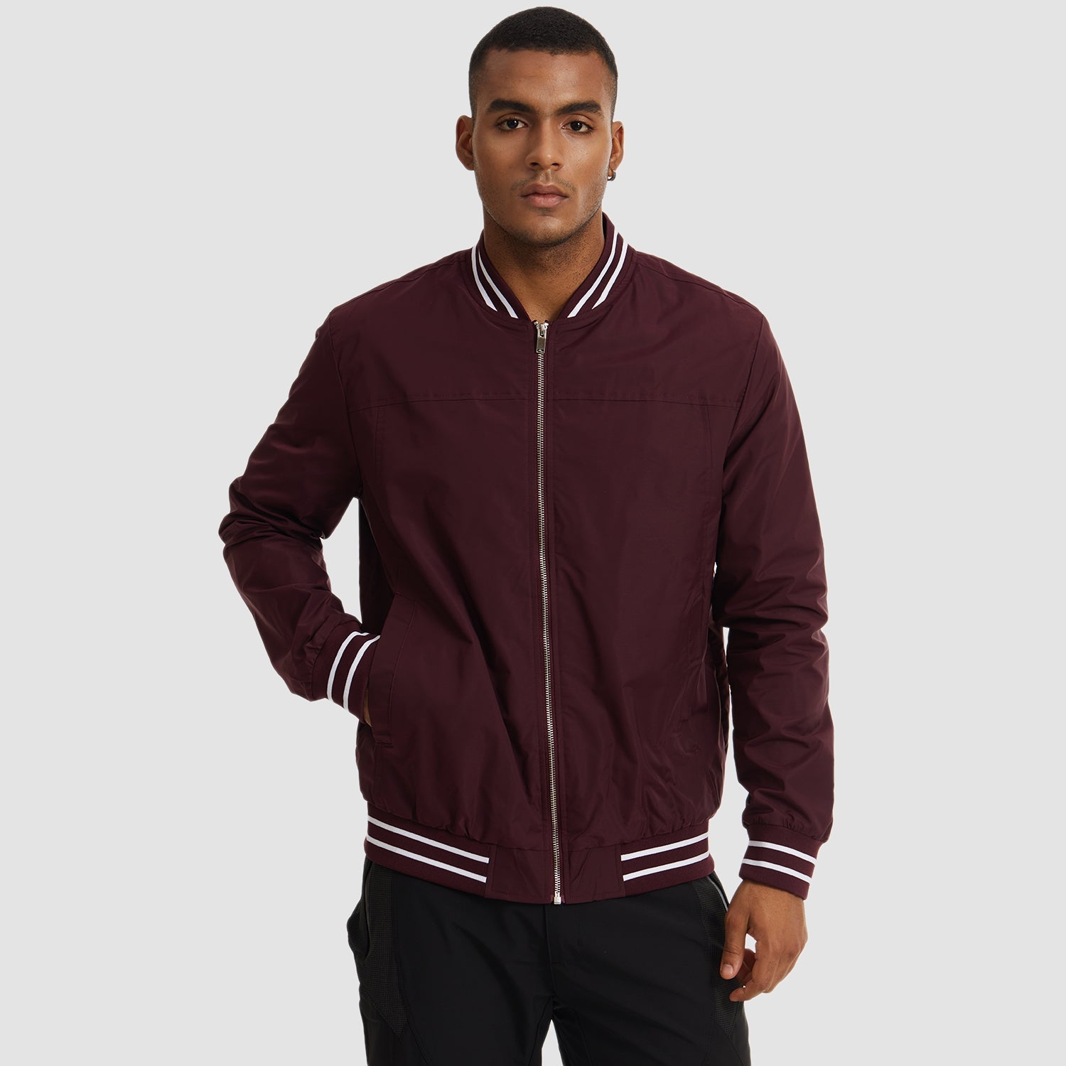 Lightweight Bomber Jacket Casual