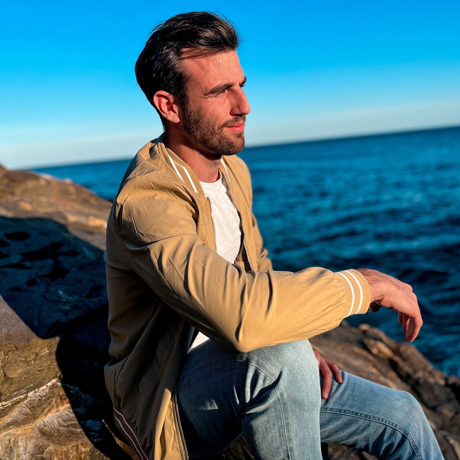 Lightweight Bomber Jacket Casual