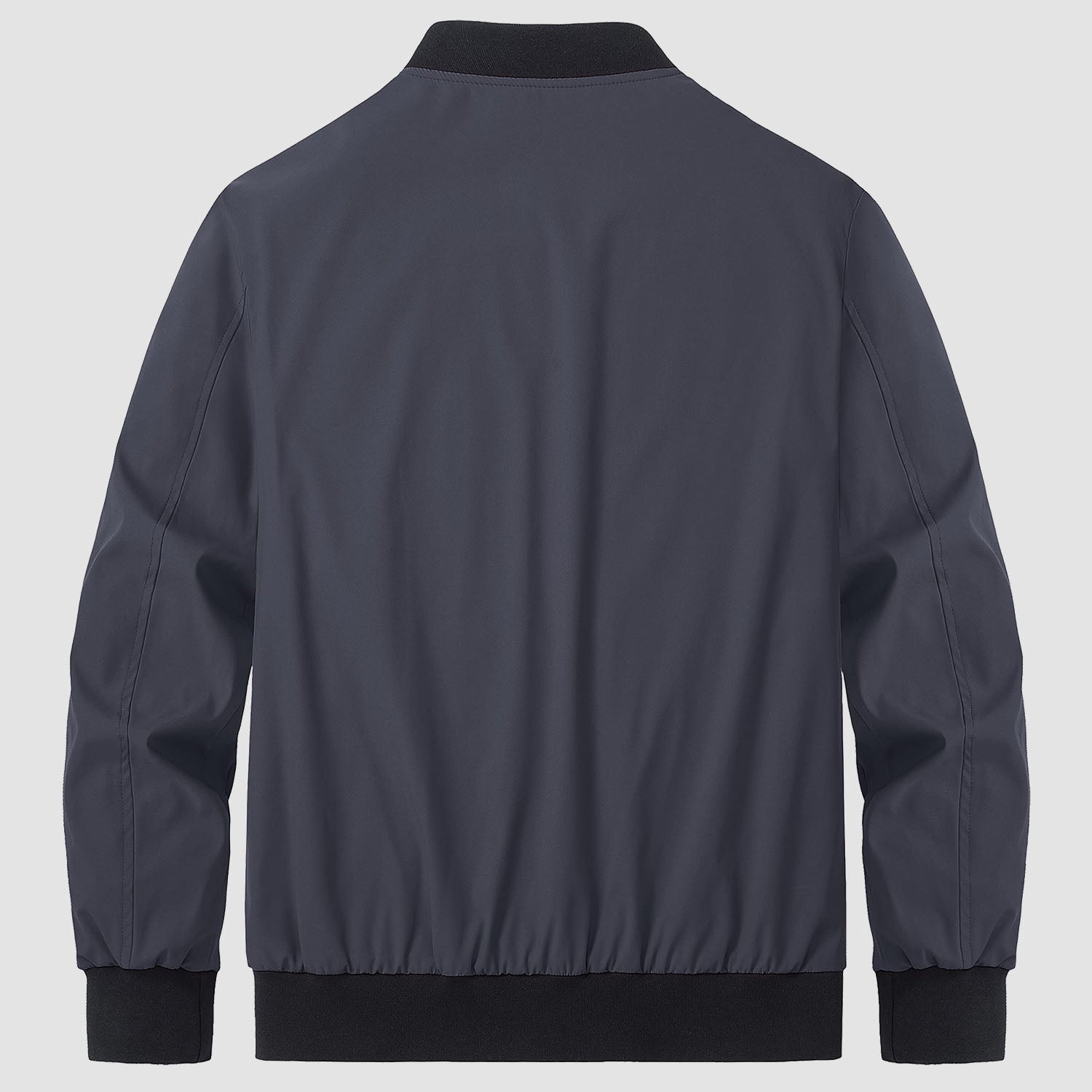 Bomber Jacket Lightweight Zip Windbreaker