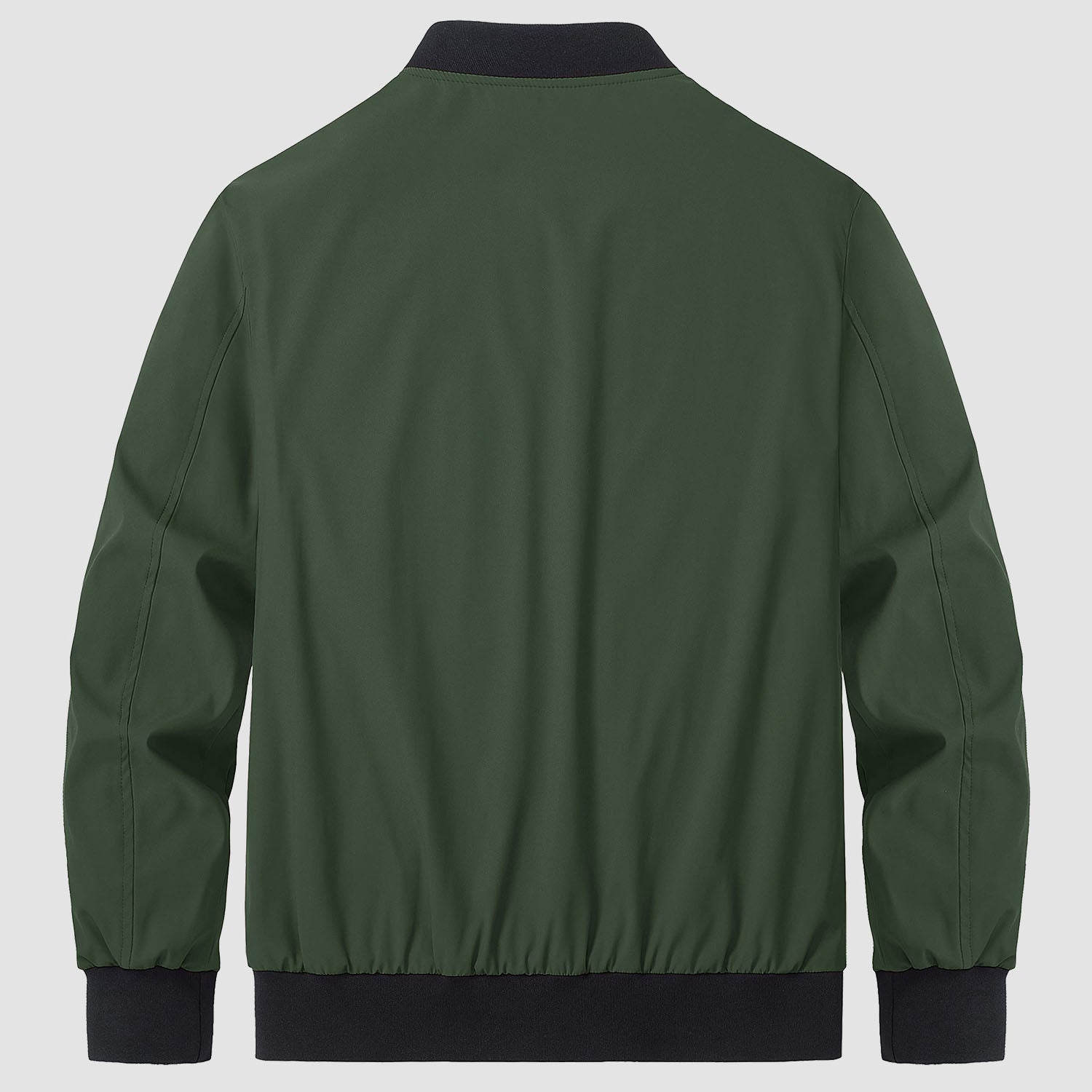 Bomber Jacket Lightweight Zip Windbreaker