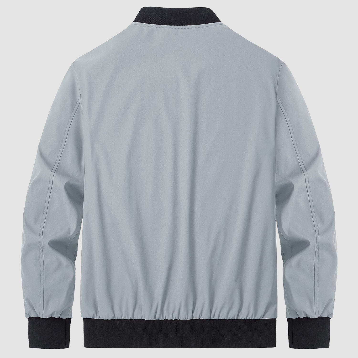 Bomber Jacket Lightweight Zip Windbreaker