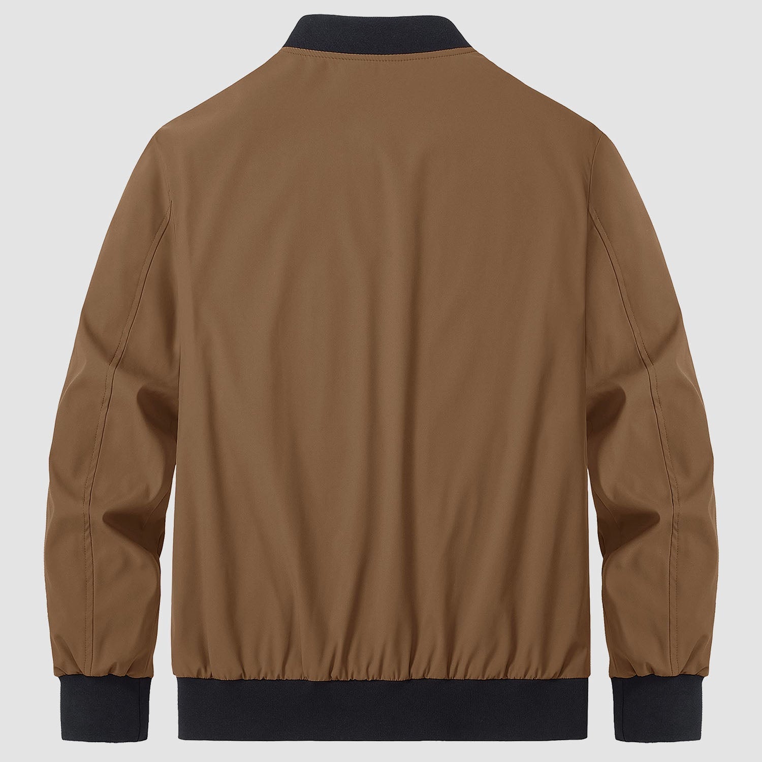 Bomber Jacket Lightweight Zip Windbreaker
