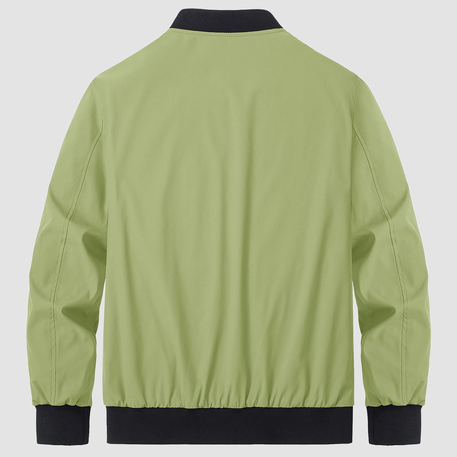 Bomber Jacket Lightweight Zip Windbreaker