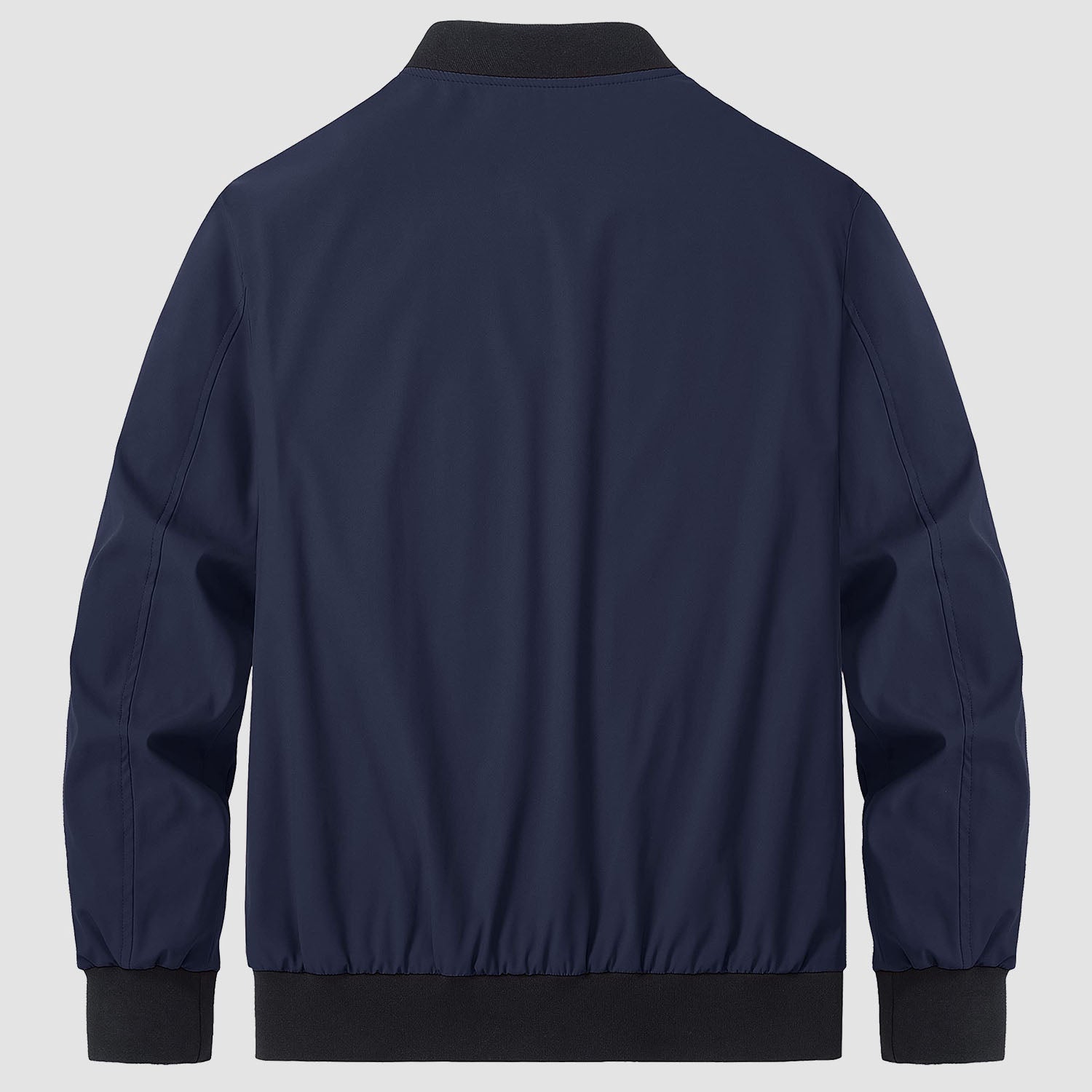 Bomber Jacket Lightweight Zip Windbreaker