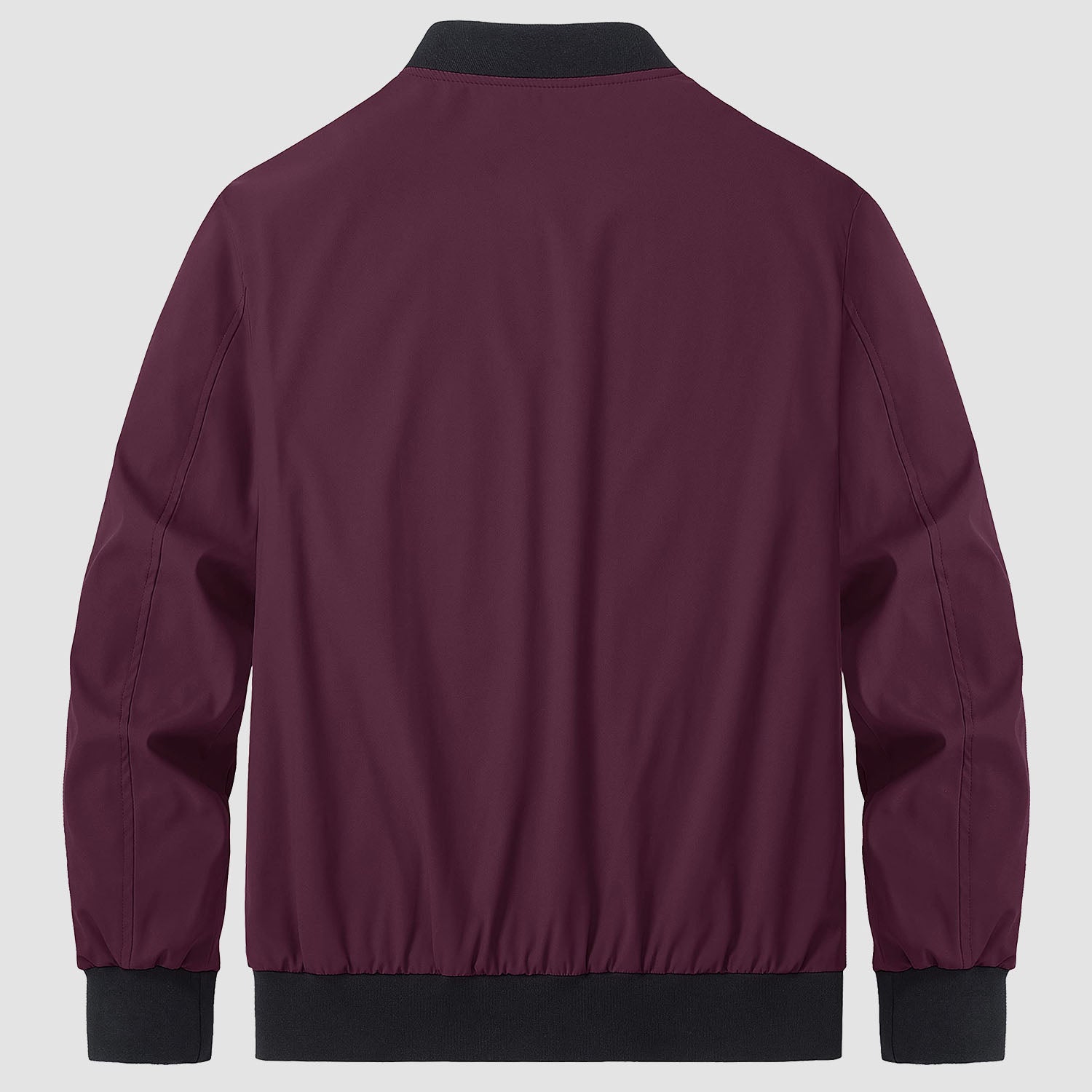 Bomber Jacket Lightweight Zip Windbreaker