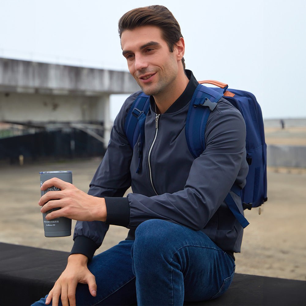 Bomber Jacket Lightweight Zip Windbreaker