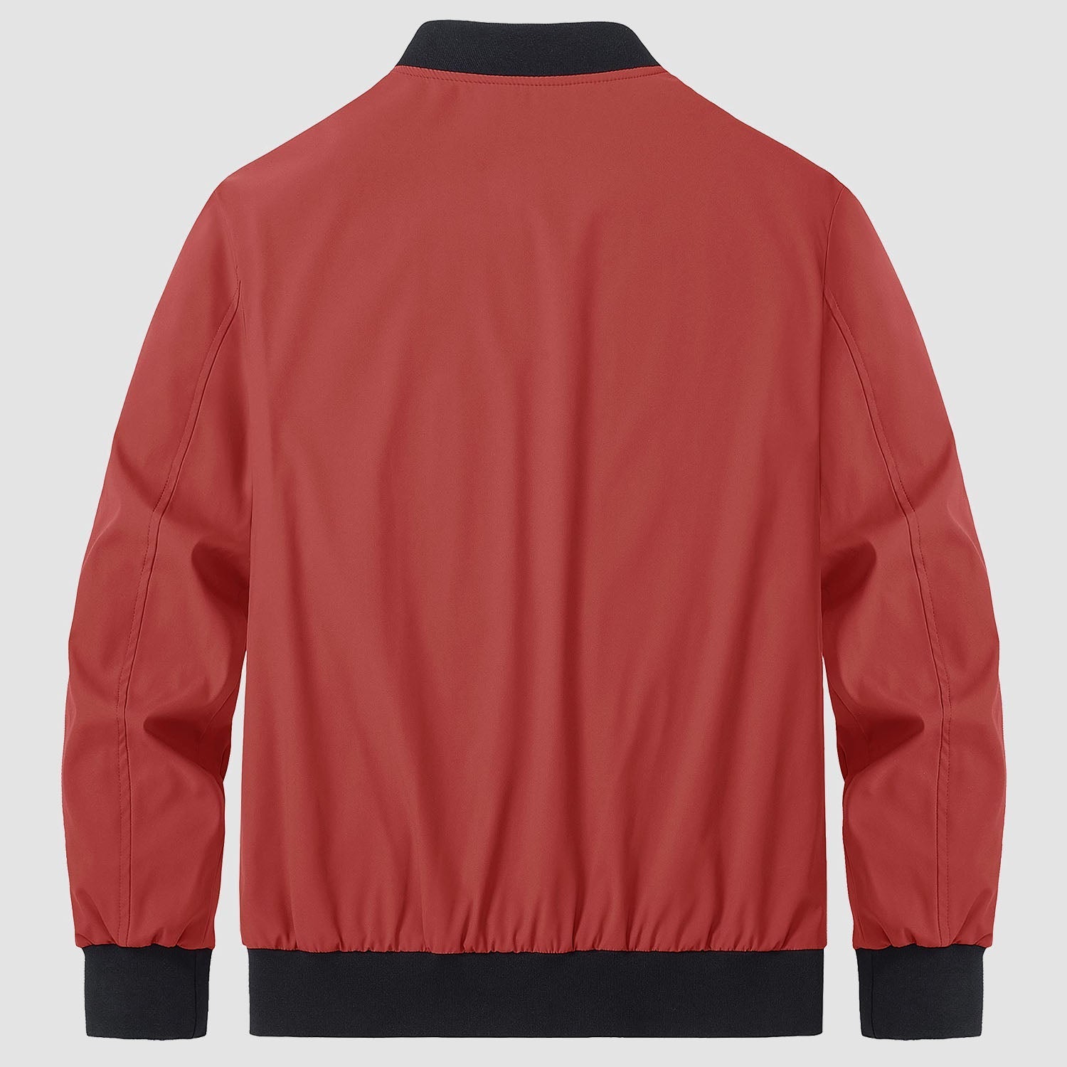 Bomber Jacket Lightweight Zip Windbreaker