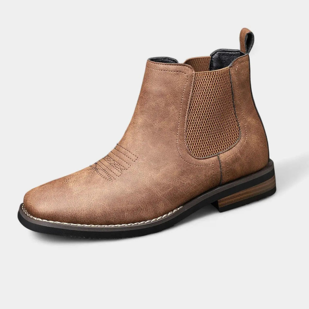 Chelsea Boots Western Stitch Slip-On