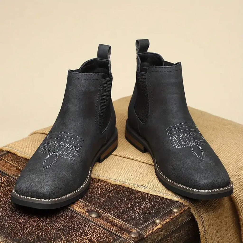 Chelsea Boots Western Stitch Slip-On