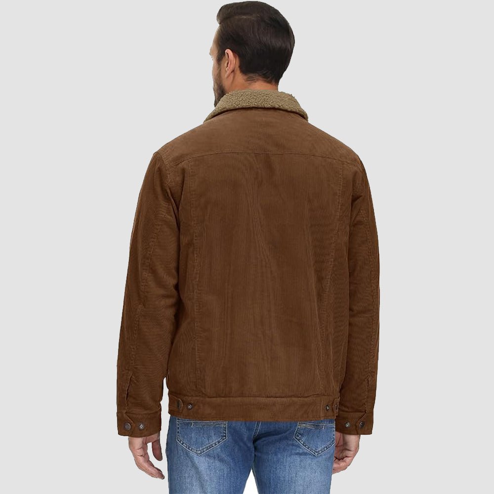 Corduroy Jacket Sherpa-Lined