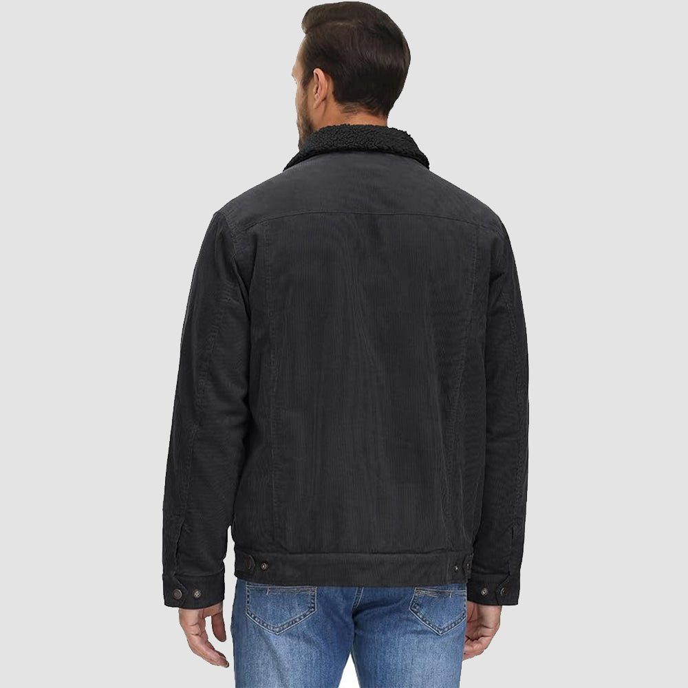 Corduroy Jacket Sherpa-Lined