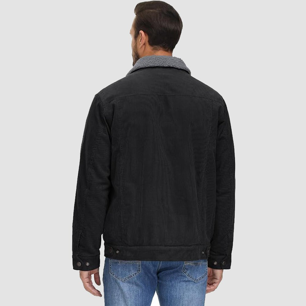 Corduroy Jacket Sherpa-Lined