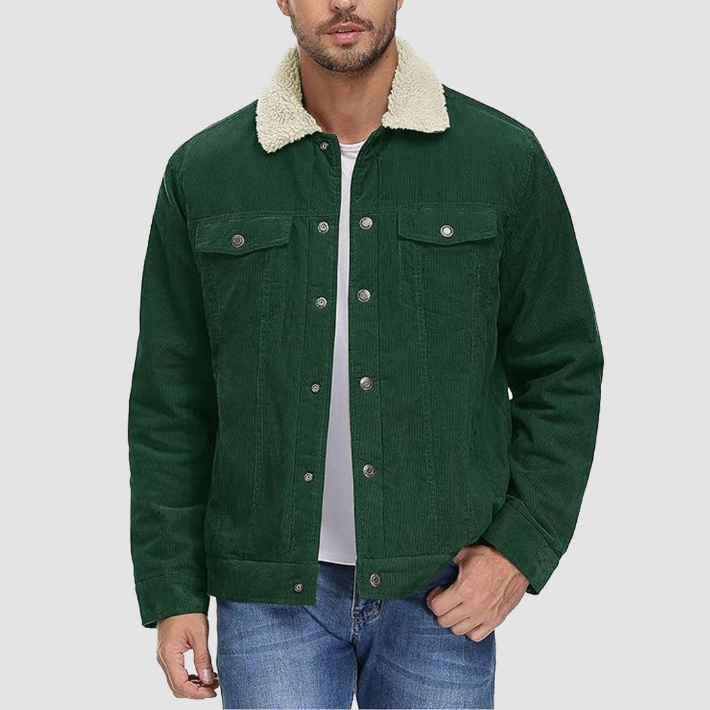 Corduroy Jacket Sherpa-Lined