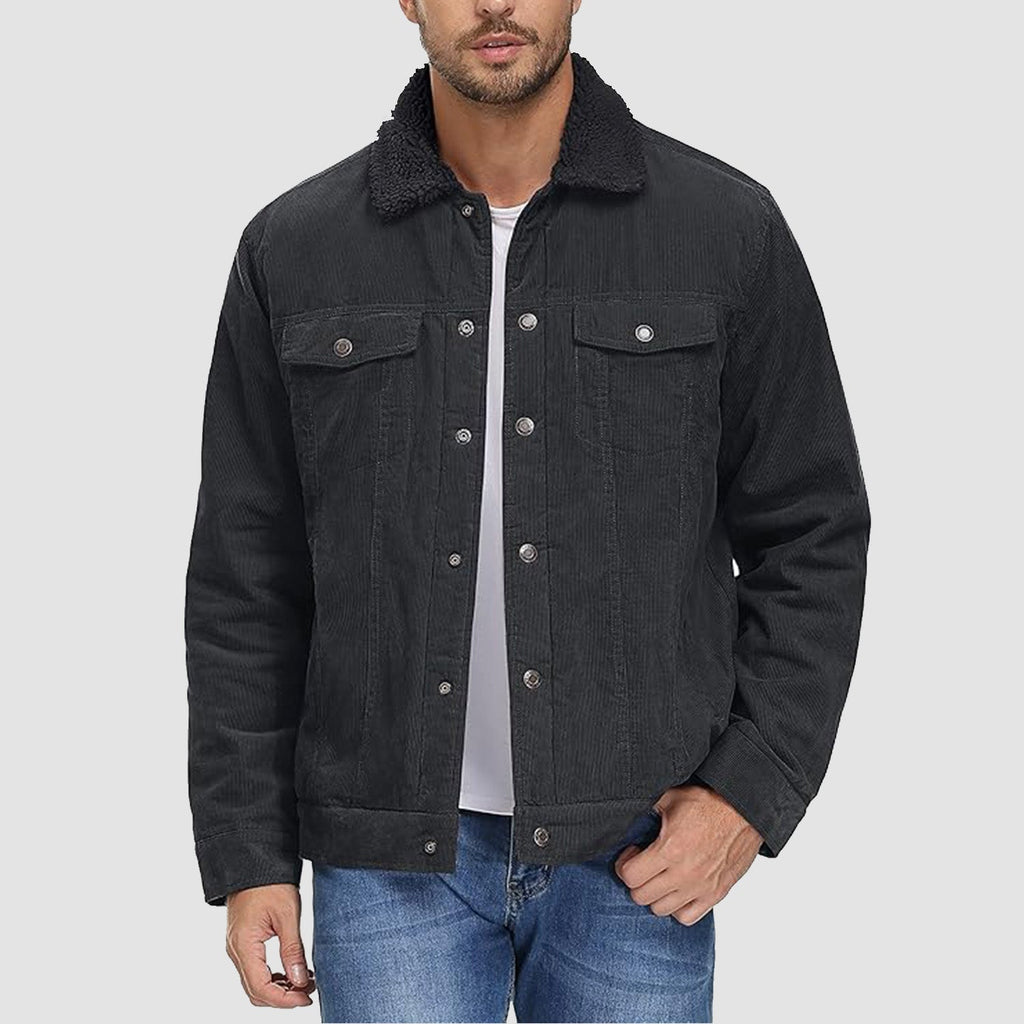 Corduroy Jacket Sherpa-Lined