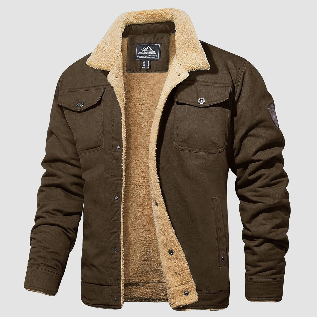 Sherpa Lined Trucker Jacket