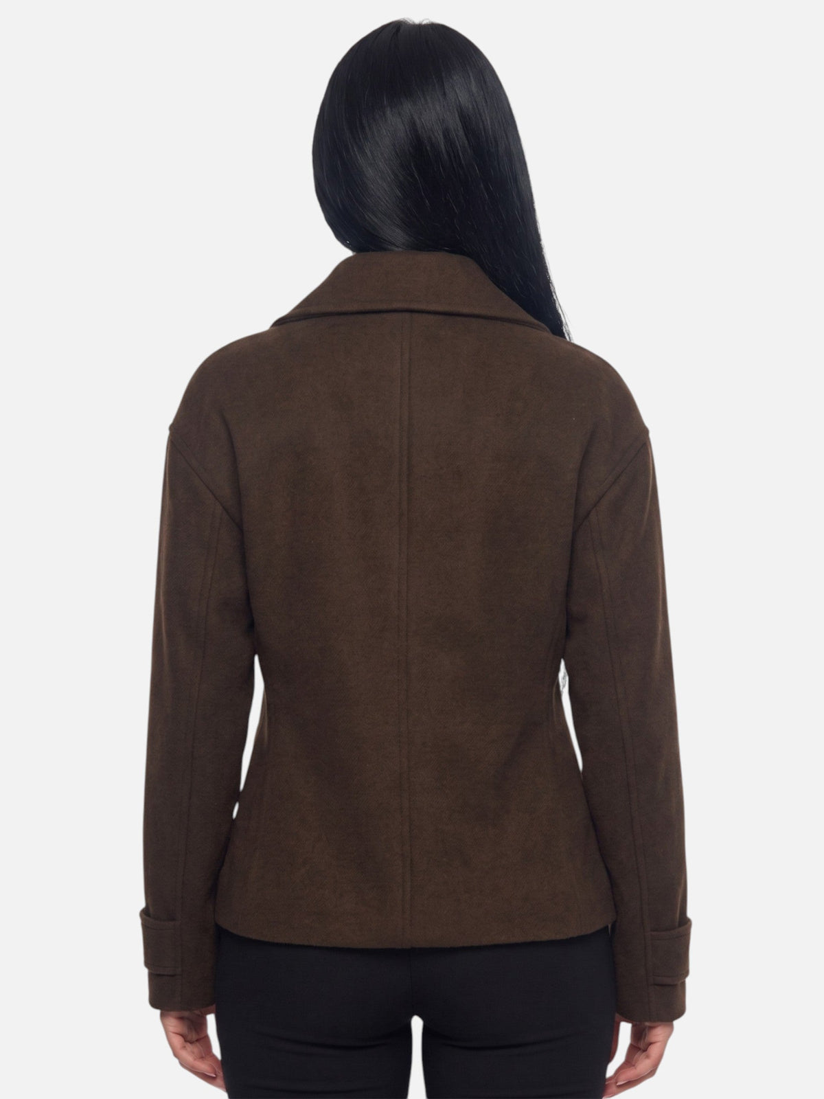 Double Breasted Trench Jacket Lapel Collar