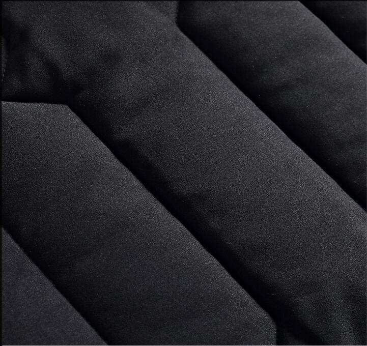 Quilted Jacket Geometric Stitch Light Padding