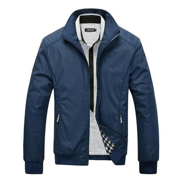 Slim Fit Jacket Casual Winter