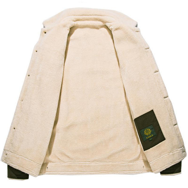 Bomber Jacket Thick Cotton Padded