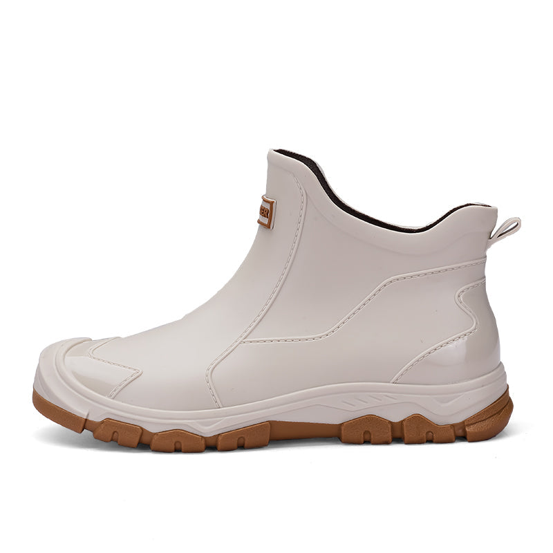 Rain Boots Waterproof Ankle Height Grip